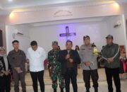 Forkopimda Lampung Selatan Awasi Pelaksanaan Misa Malam Natal 2024 Demi Keamanan dan Kenyamanan Umat