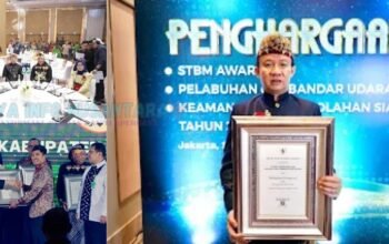 Pj Bupati Marindo Kurniawan Terima Penghargaan STBM, Apreciasi untuk Pringsewu